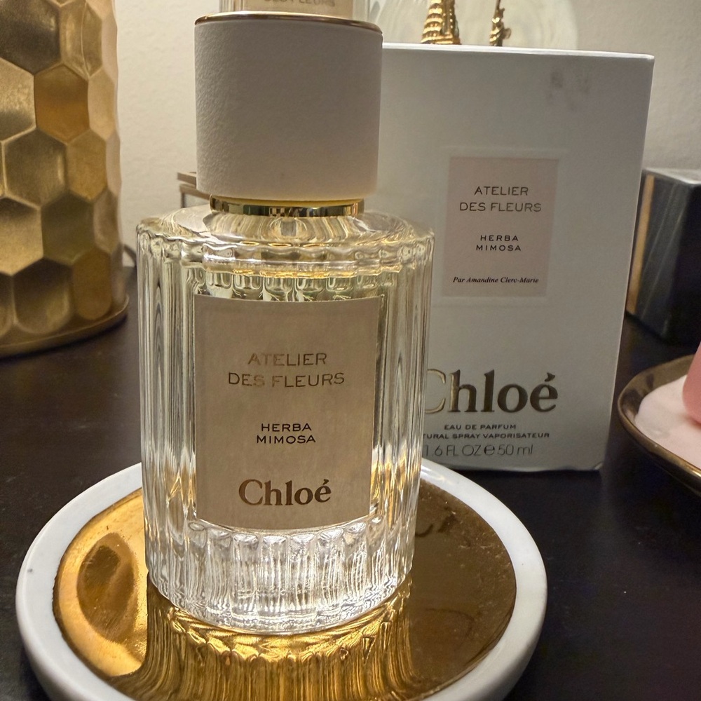 Chloé Atelier Des Fleurs Herba Mimosa - Clear / Gold Accents - Picture 6 of 9